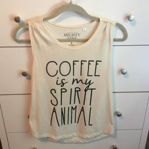 Graphic tank top - size small (EUC) !